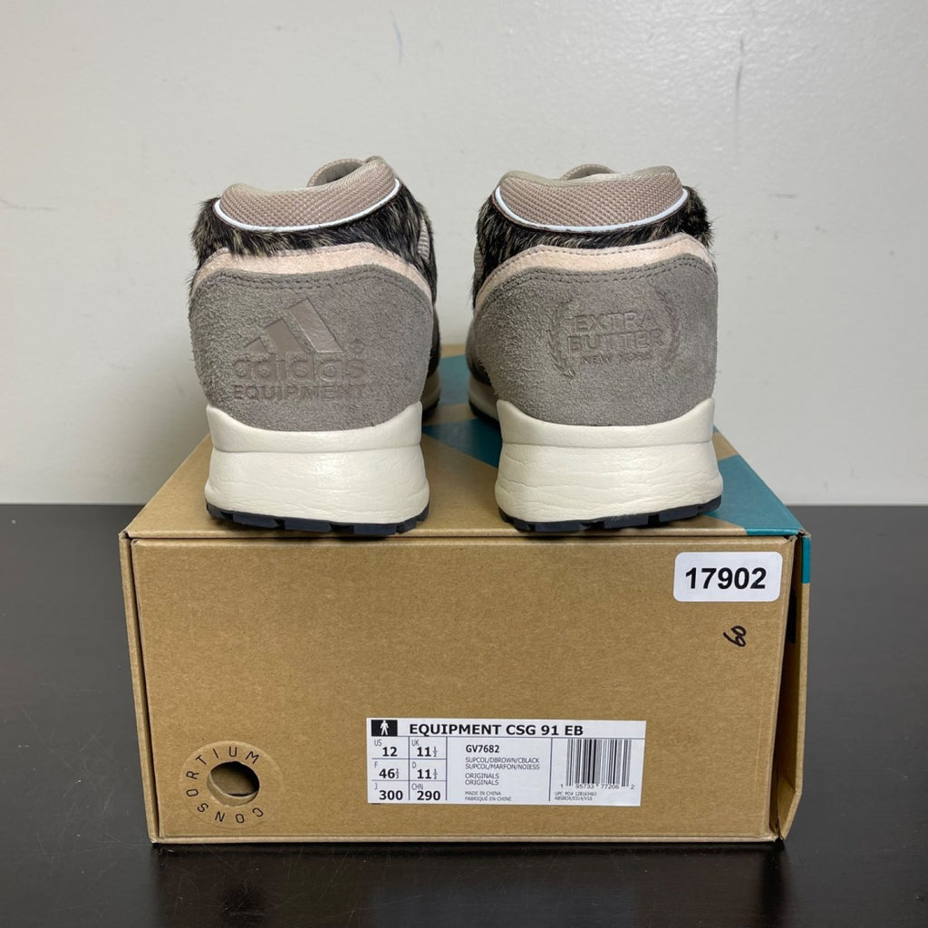 adidas Consortium EQT CSG 91 Extra Butter Best Friend 12 (Moderately Worn Pre-Owned)adidasBrown/Tan/Pink - Image 4