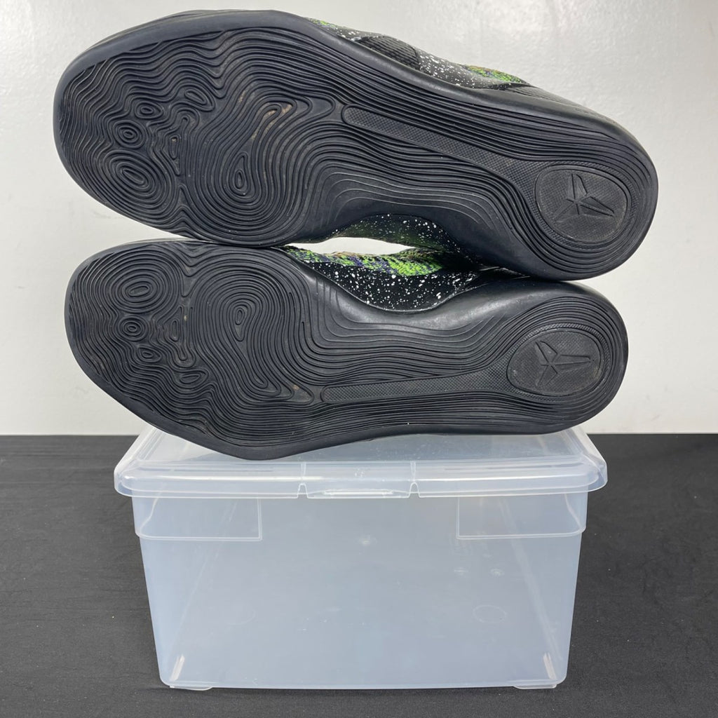 Nike Kobe 9 Low Mamba Moment (Nike ID) 11 (Moderately Worn Pre-Owned)NikeGreen/Purple - Image 5
