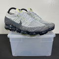 Nike Air VaporMax Grey Neon 9.5 (Moderately Worn Pre-Owned)NikePure Platinum/Anthracite-White-Dark Grey - Image 1