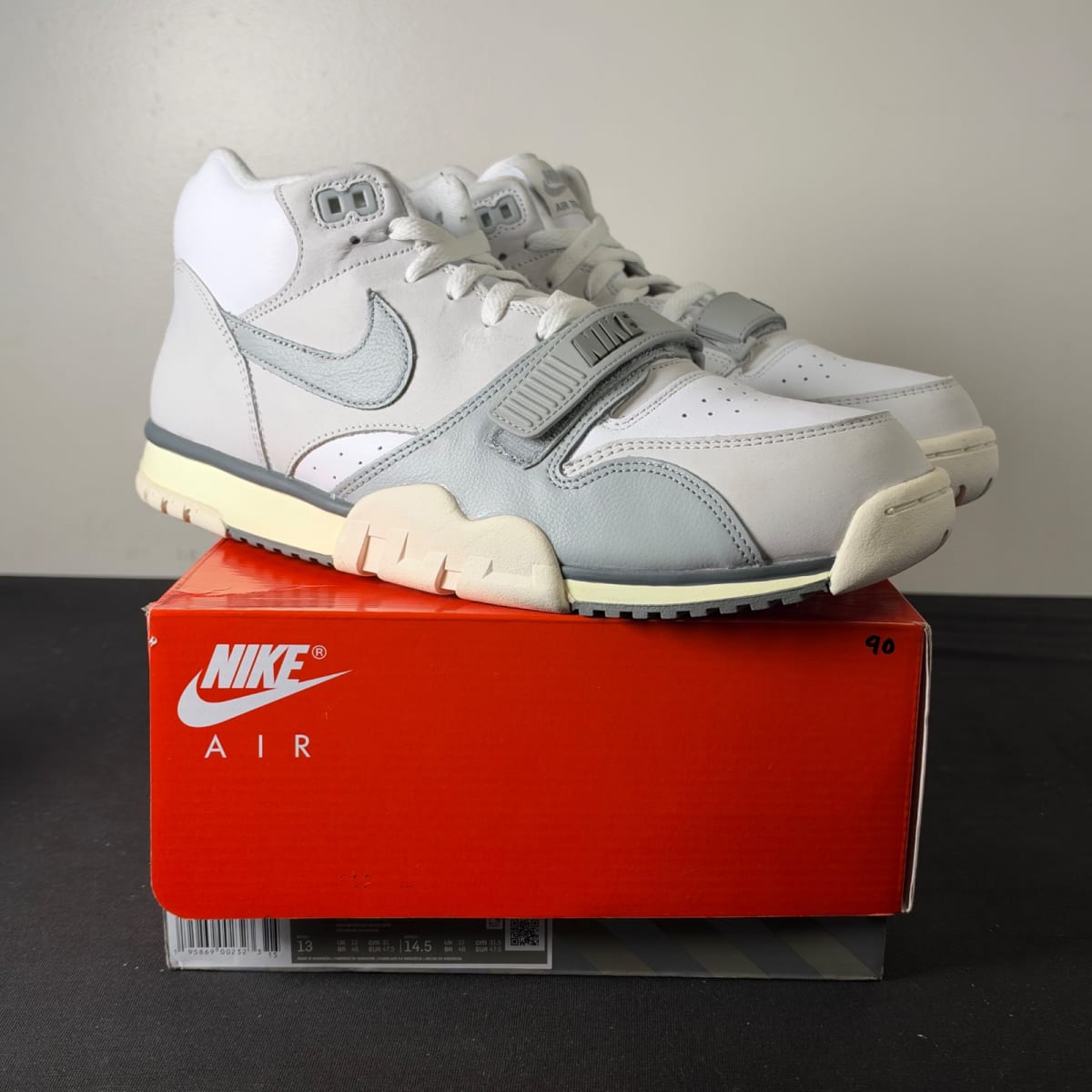 Nike Air Trainer 1 Photon Dust Light Smoke Grey (Size 13) - aux