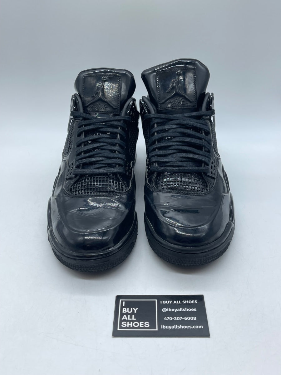 Jordan 4 Retro 11Lab4 Black 12 (Moderately Worn Pre-Owned) - Image 2