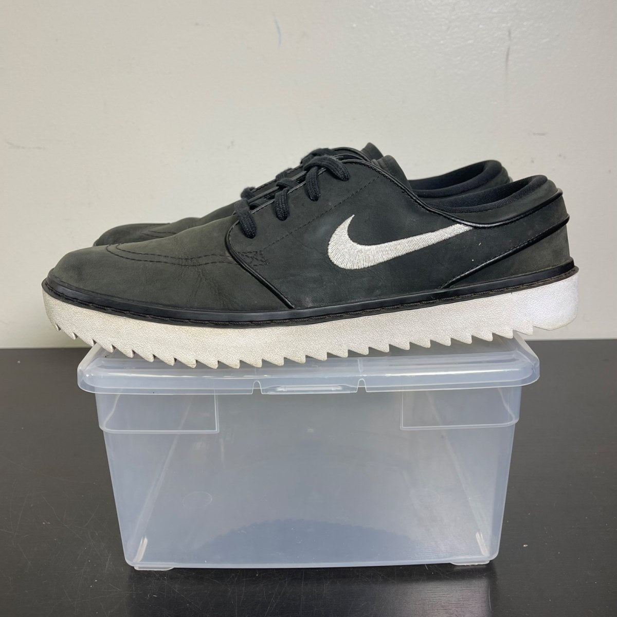 Nike SB Stefan Janoski Golf Black White 11.5 (Moderately Worn Pre-Owned)NikeBlack/White - Image 3