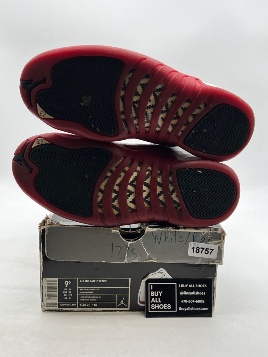 Jordan 12 Retro Cherry (2009) 9.5 (Heavily Worn Pre-Owned) - Image 8