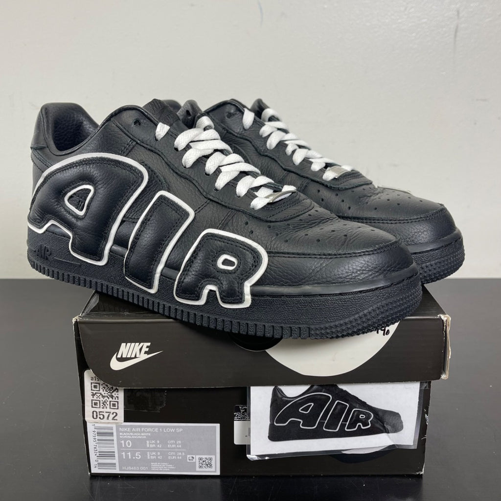 Nike Air Force 1 Low Cactus Plant Flea Market Black (2024) 10 (Moderately Worn Pre-Owned)NikeBlack/Black-White - Image 1