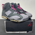 Jordan 6 Retro Bordeaux 10 (Moderately Worn Pre-Owned)JordanBlack/Light Graphite-Dark Grey-Bordeaux - Image 1
