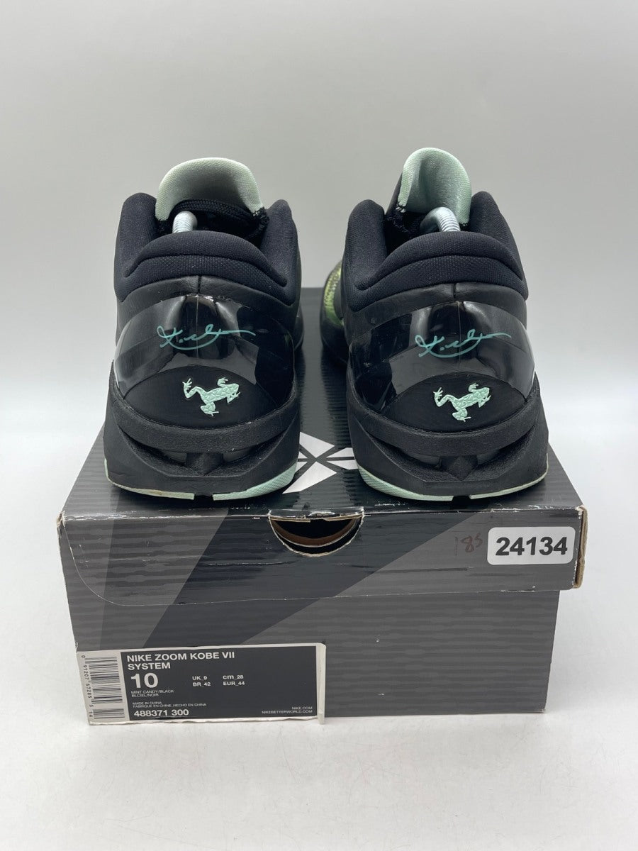 Nike Kobe 7 Poison Dart Frog (Mint) 10 (Moderately Worn Pre-Owned)NikeMint Candy/Black - Image 3