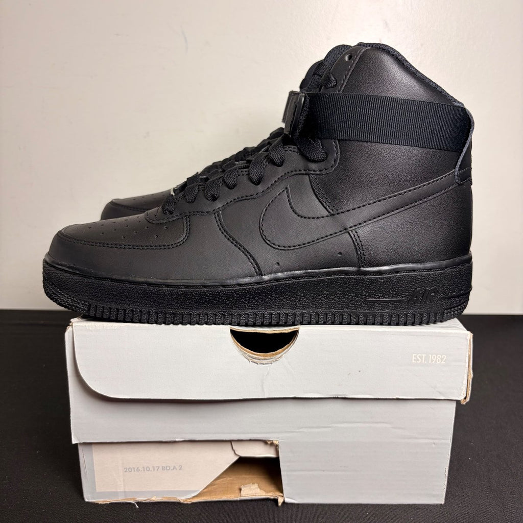 Nike Air Force 1 High Triple Black (Size 8) - Image 3