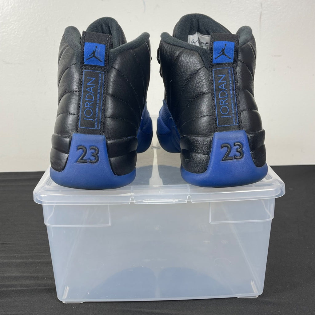Jordan 12 Retro Black Game Royal (Size 9.5) - Image 4