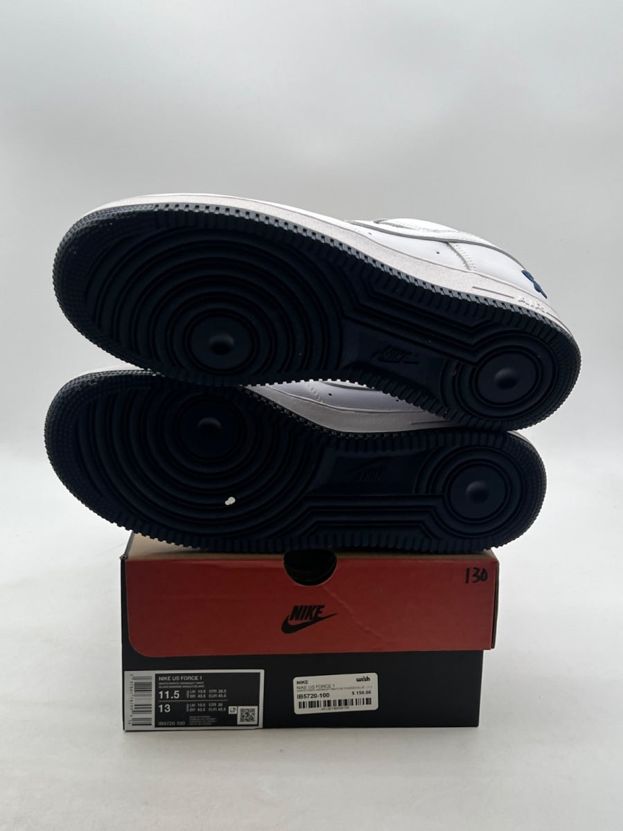 Nike Air Force 1 Low Lil Yachty Concrete Boys It's Us 11.5 (Lightly Worn Pre-Owned)NikeWhite/White/Midnight Navy/Dark Powder Blue - Image 7