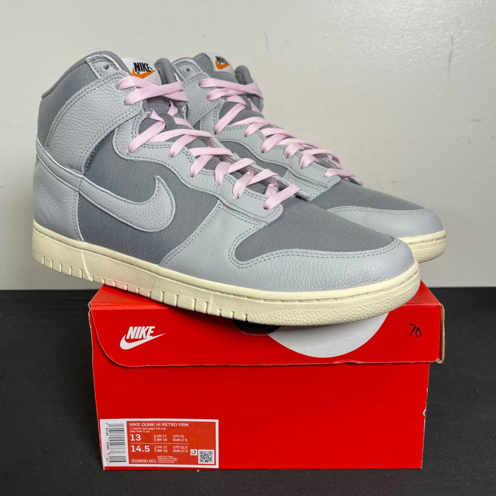 Nike Dunk High Premium Certified Fresh Particle Grey 13 (Moderately Worn Pre-Owned)Nike - Image 1