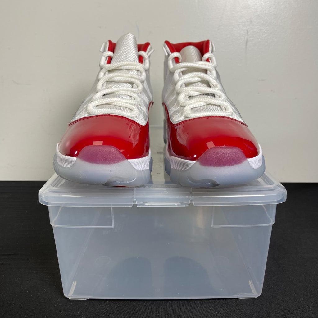 Jordan 11 Retro Cherry (2022) 11 (Moderately Worn Pre-Owned)JordanWhite/Varsity Red/Black - Image 2