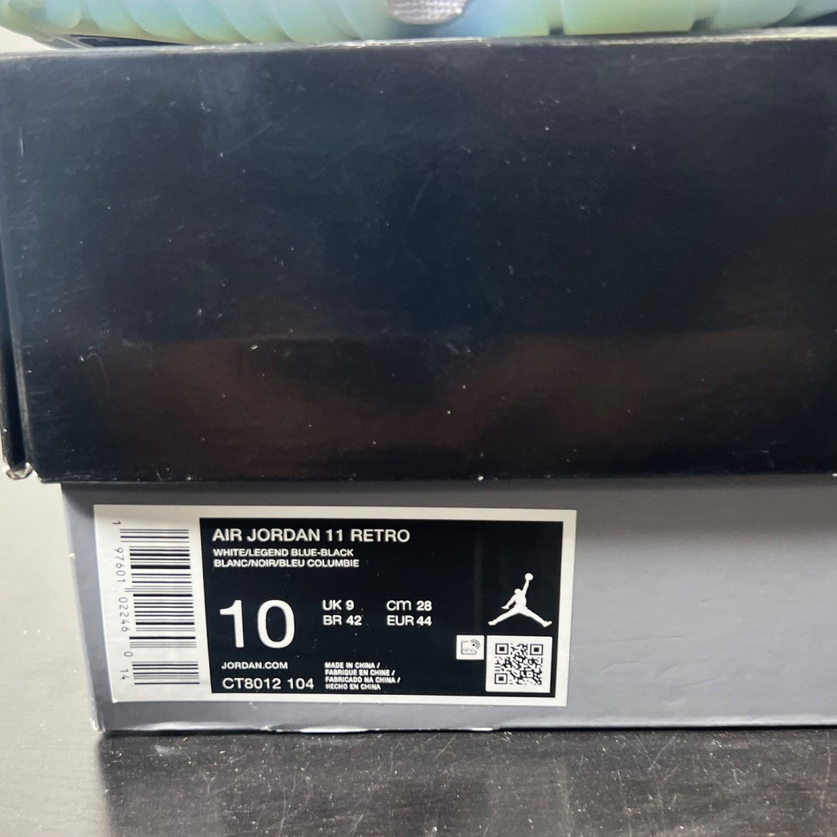 Jordan 11 Retro Legend Blue (2024) 10 (Lightly Worn Pre-Owned)JordanWhite/Legend Blue/Black - Image 4