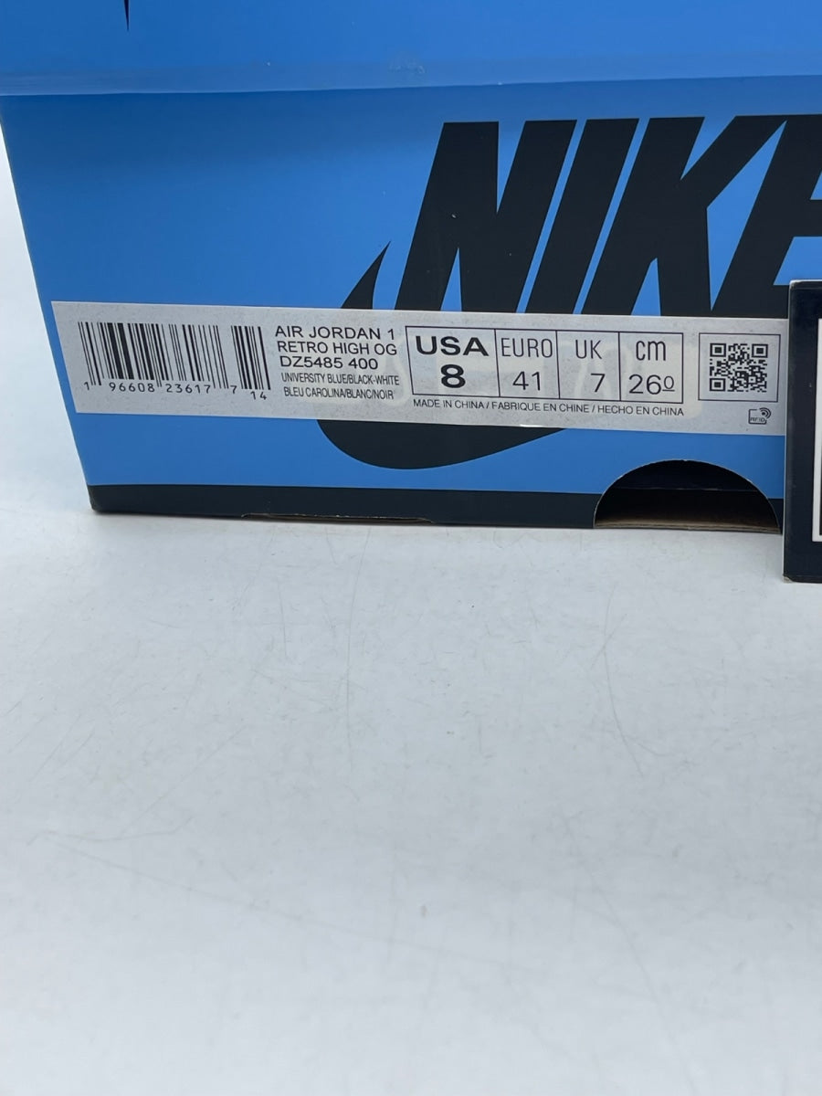 Jordan 1 Retro High OG UNC Toe 8 (Moderately Worn Pre-Owned) - Image 9