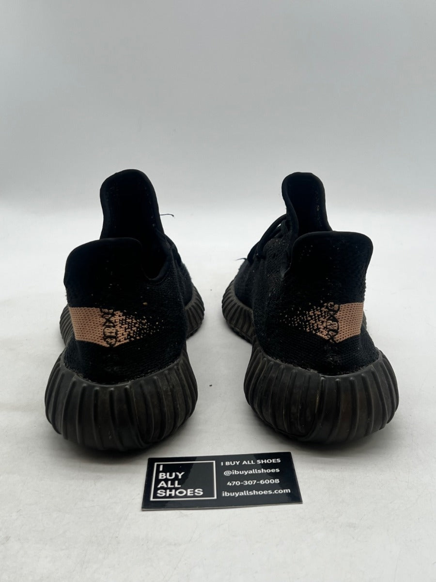adidas Yeezy Boost 350 V2 Core Black Copper 11.5 (Moderately Worn Pre-Owned) - Image 3