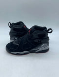 Jordan 8 Retro Black Cement (GS) 5Y (Moderately Worn Pre-Owned)JordanBlack/Gym Red-Black-Wolf Grey - Image 1