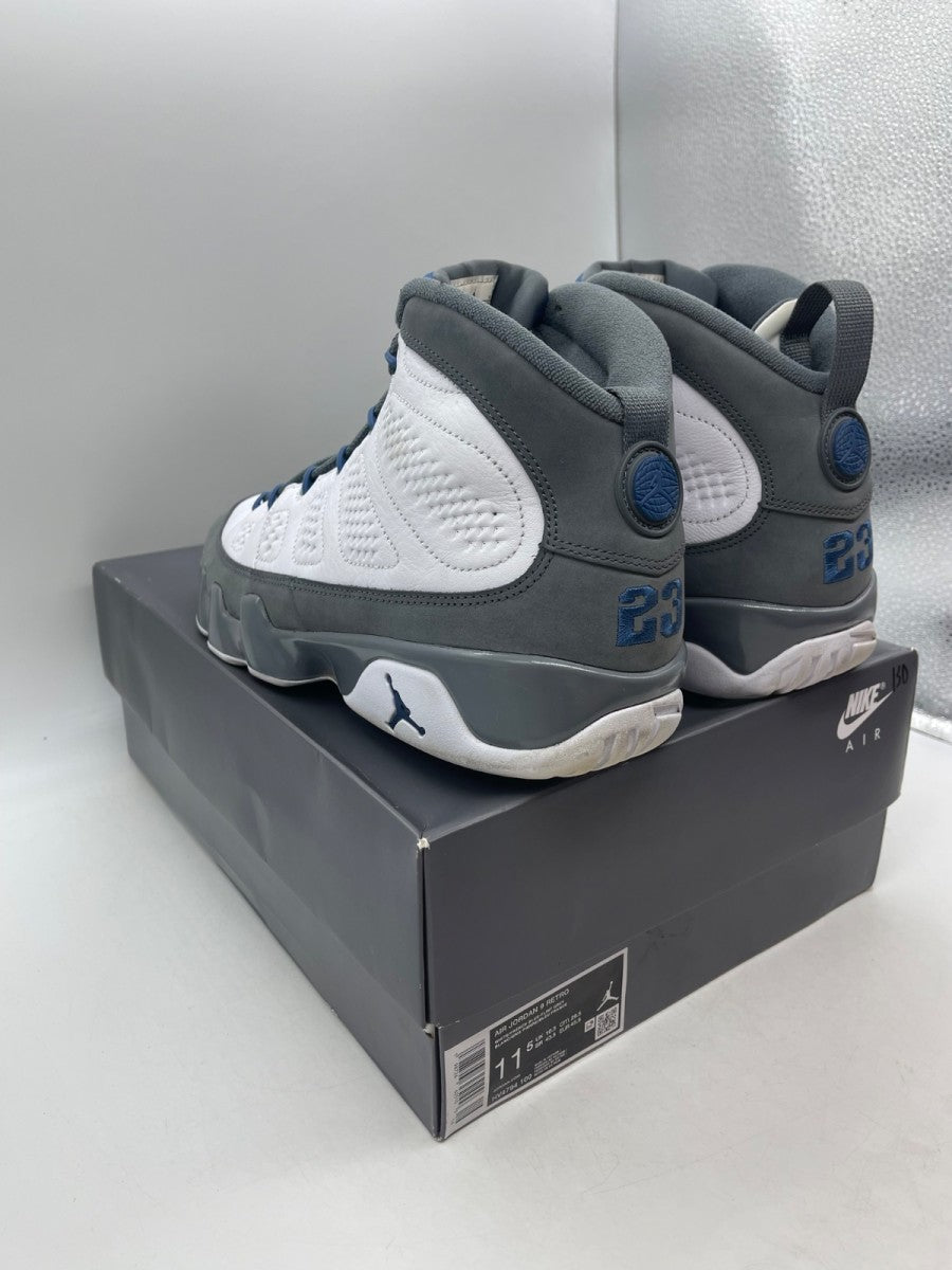 Jordan 9 Retro Flint Grey French Blue (2026) (Size 11.5) - Image 4