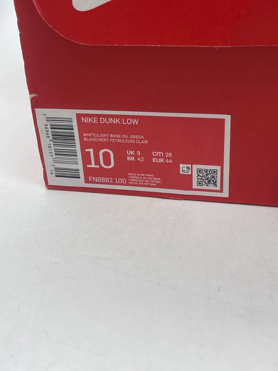 Nike Dunk Low Oil Green Cargo Khaki 10 (Moderately Worn Pre-Owned) - Image 9