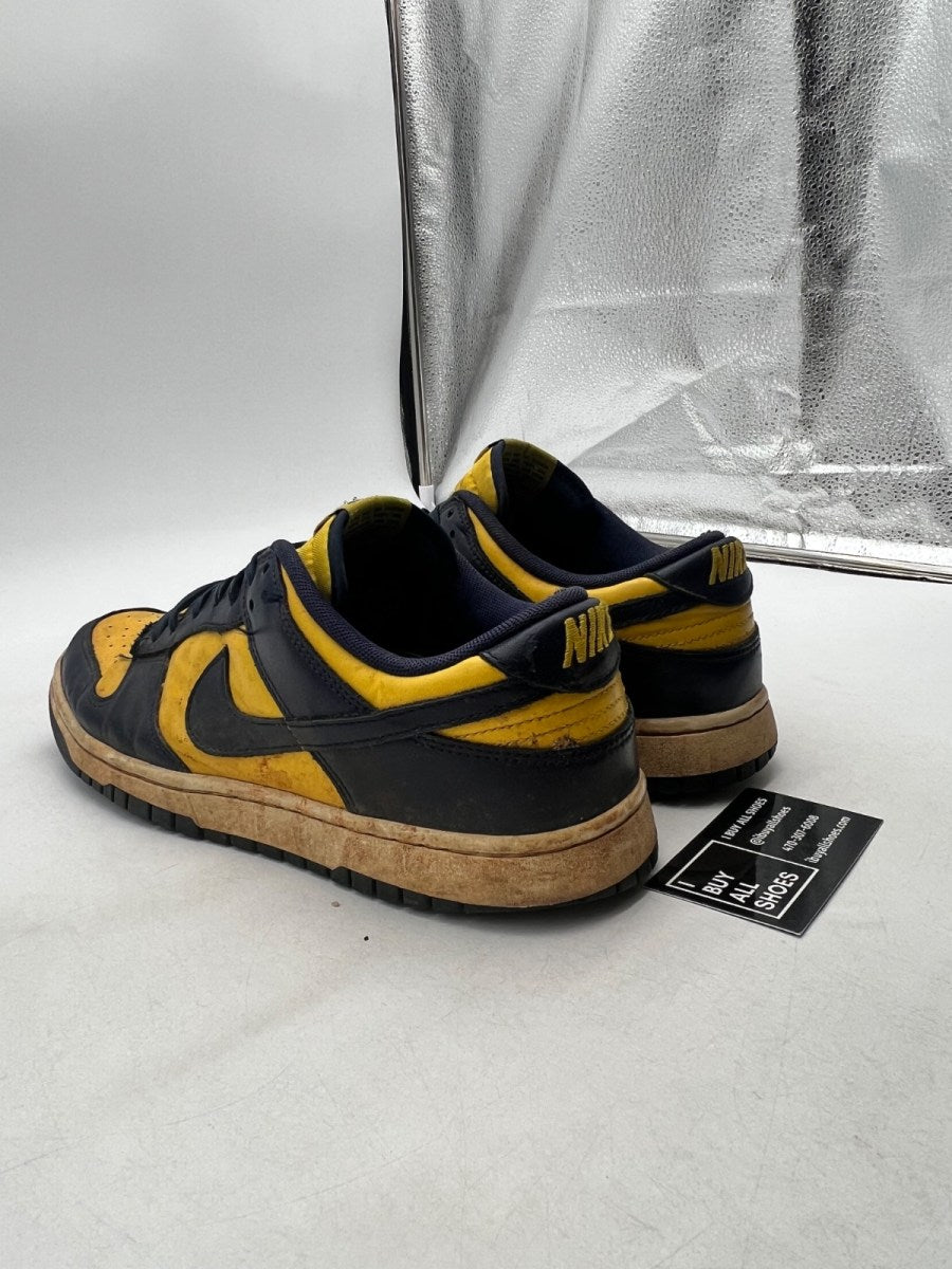 Nike Dunk Low Michigan (2021) 11.5 (Heavily Worn Pre-Owned) - Image 4