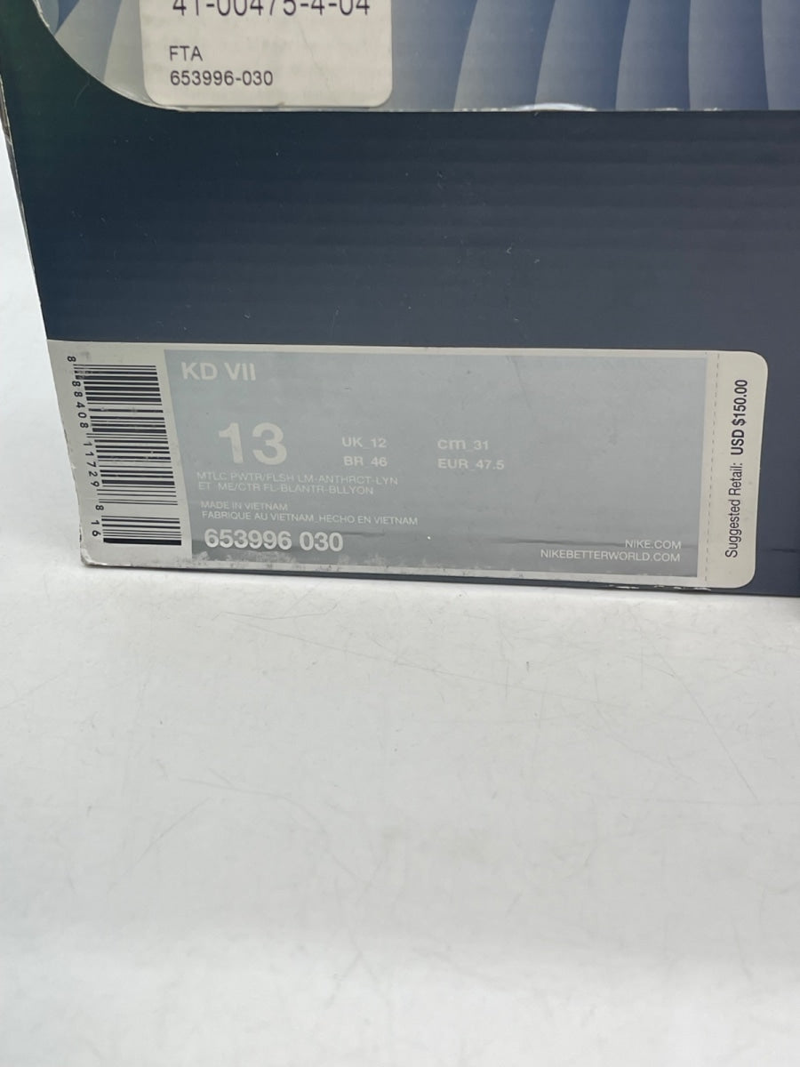 Nike KD 7 Electric Eel 13 (Moderately Worn Pre-Owned) - Image 9