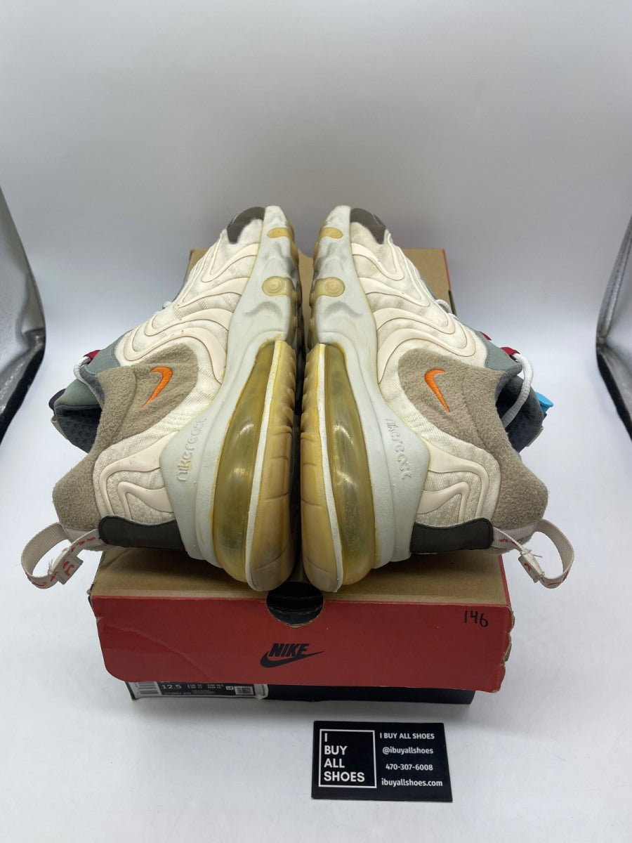 Nike Air Max 270 React ENG Travis Scott Cactus Trails 11 (Moderately Worn Pre-Owned) - Image 6