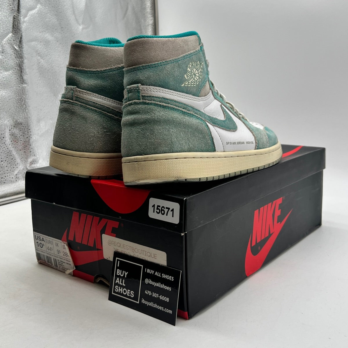 Jordan 1 Retro High Turbo Green - Image 5