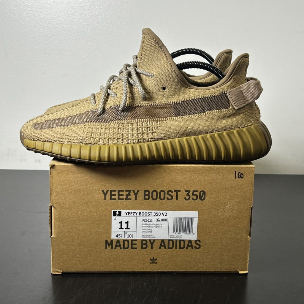 adidas Yeezy Boost 350 V2 Earth 11 (Lightly Worn Pre-Owned)adidasEarth/Earth/Earth - Image 3
