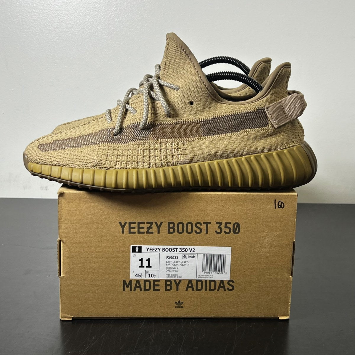 adidas Yeezy Boost 350 V2 Earth 11 (Lightly Worn Pre-Owned)adidasEarth/Earth/Earth - Image 3