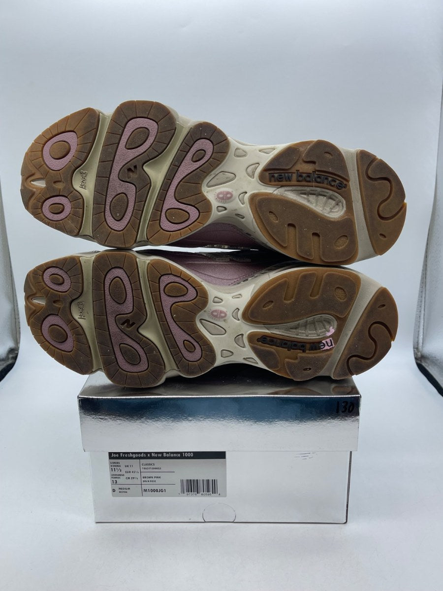 New Balance 1000 Joe Freshgoods When Things Were Pure Pink Mink 11.5 (Moderately Worn Pre-Owned)New BalancePink/Beige - Image 7