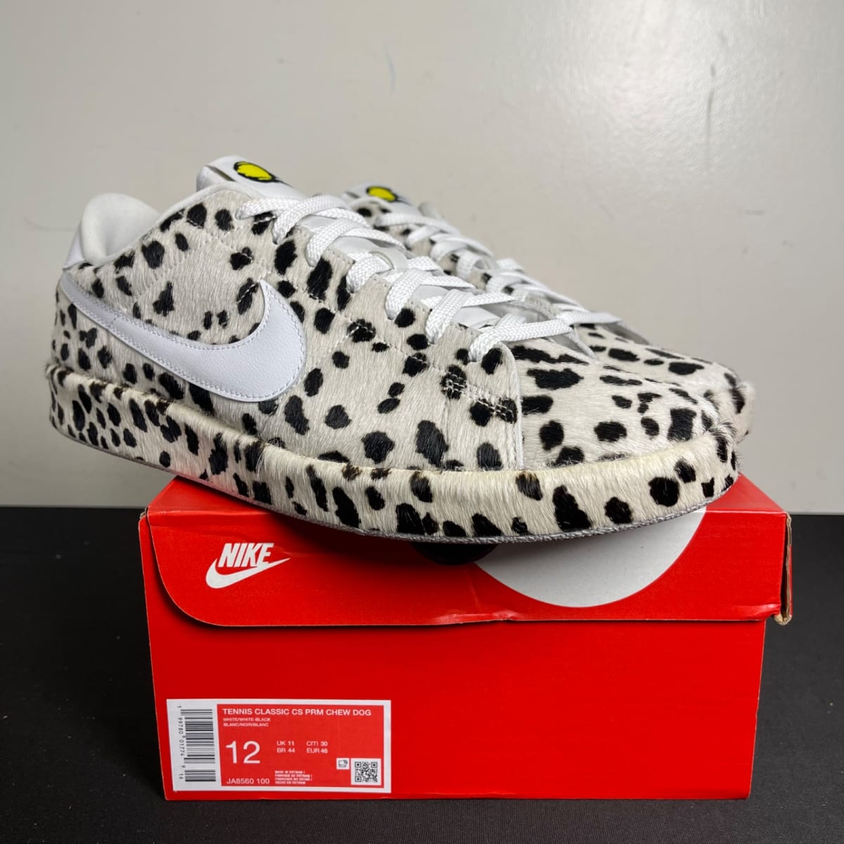 Nike Tennis Classic CS Premium Chew Dog Dalmatian (Size 12) - aux