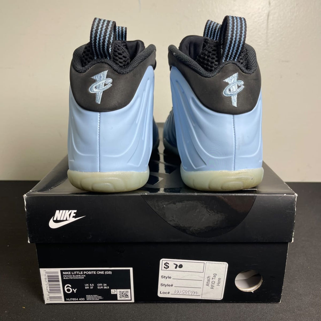 Nike Little Posite One Psychic Blue (GS) (Size 6Y) - aux