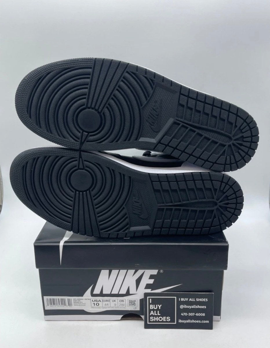 Jordan 1 Retro High OG Black White 10 (Lightly Worn Pre-Owned)JordanBlack/White/White - Image 9