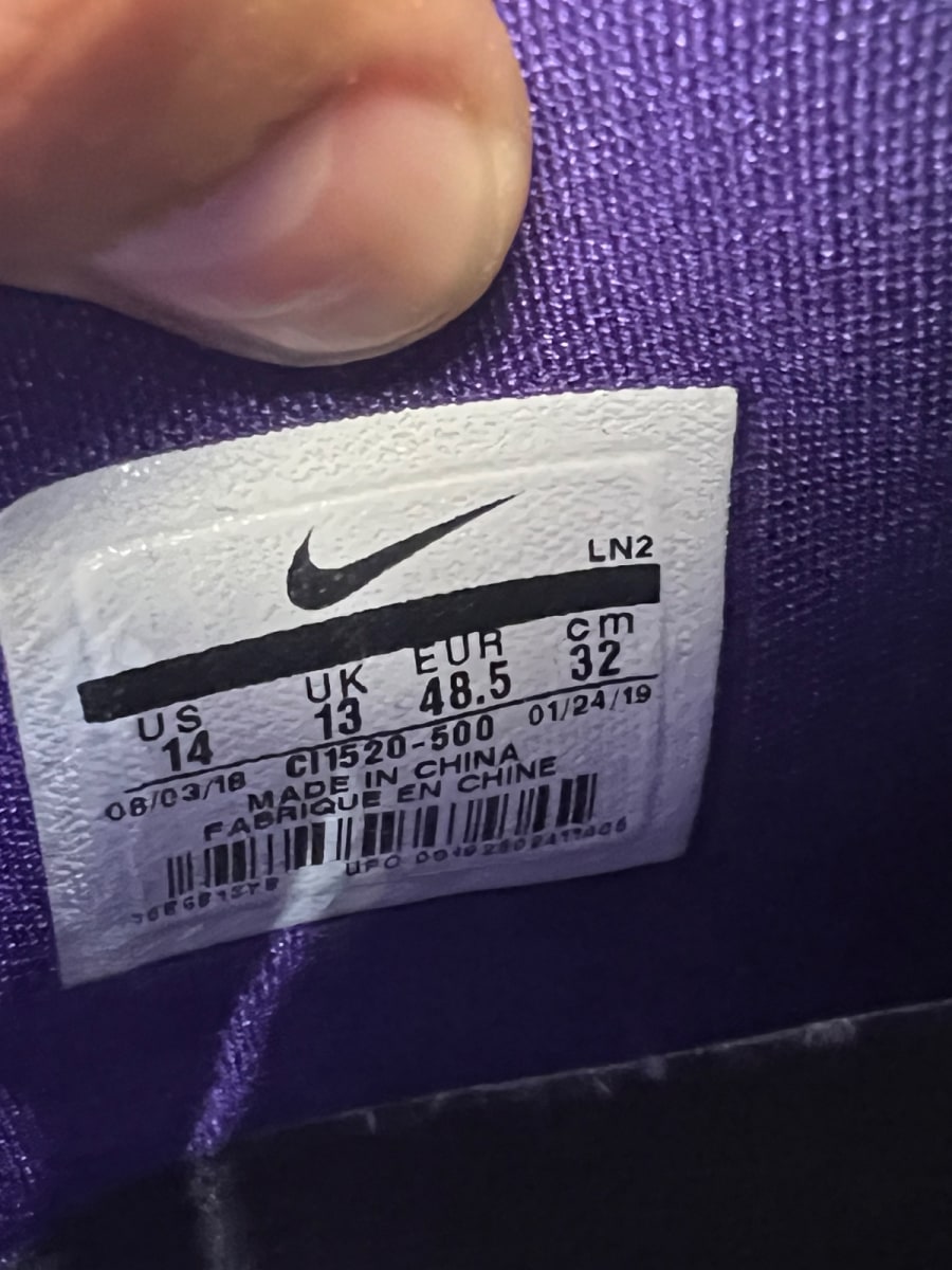 Nike LeBron 16 Martin 14 (Moderately Worn Pre-Owned) - Image 9