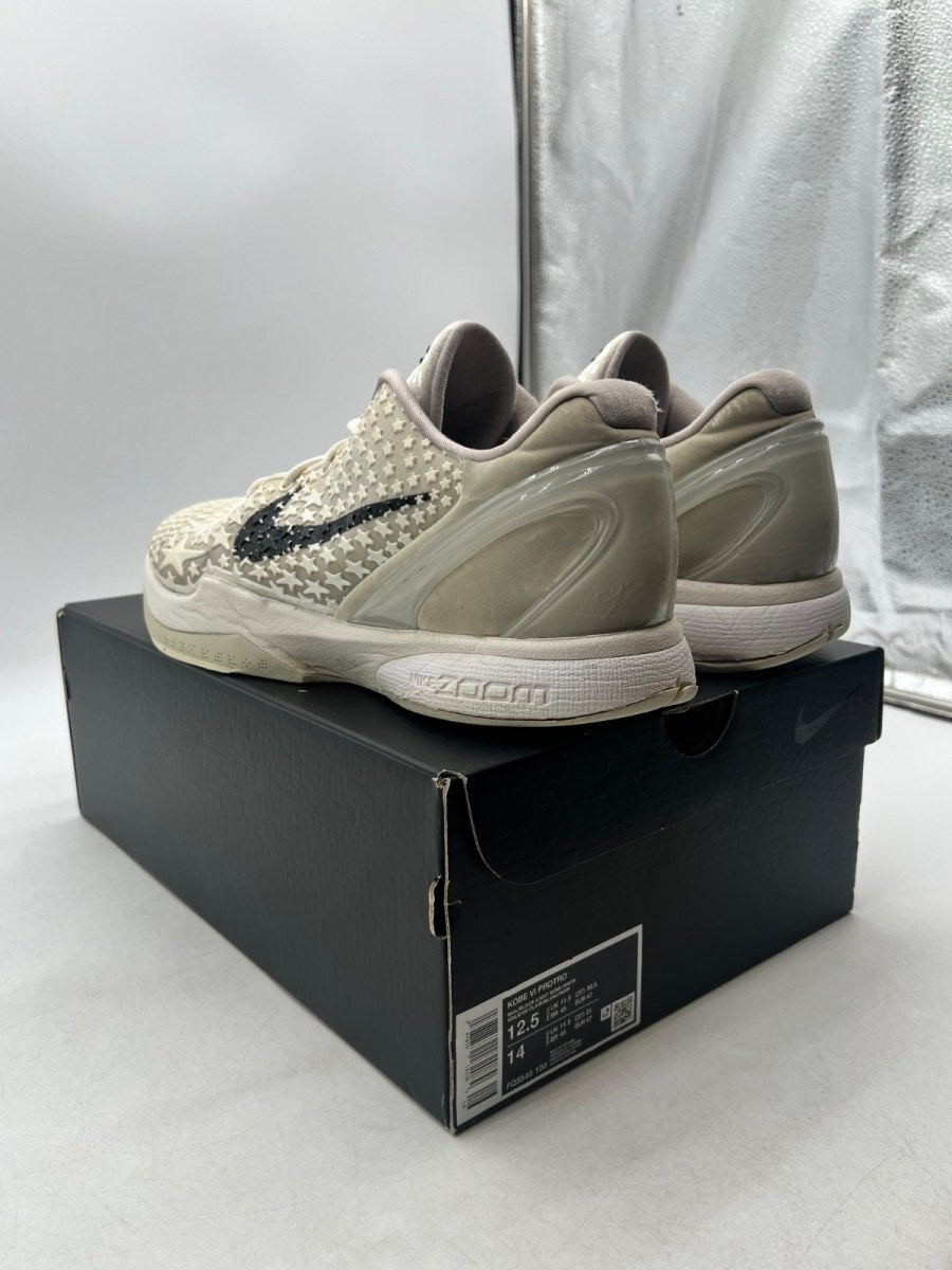 Nike Kobe 6 Protro Sail All-Star 12.5 (Moderately Worn Pre-Owned)NikeSail/Black/Light Bone/White/Platinum Violet - Image 6