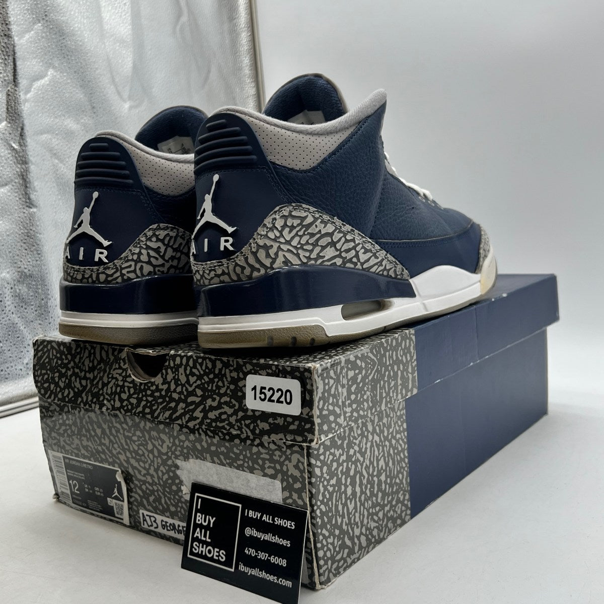 Jordan 3 Retro Georgetown (2021) - Image 6