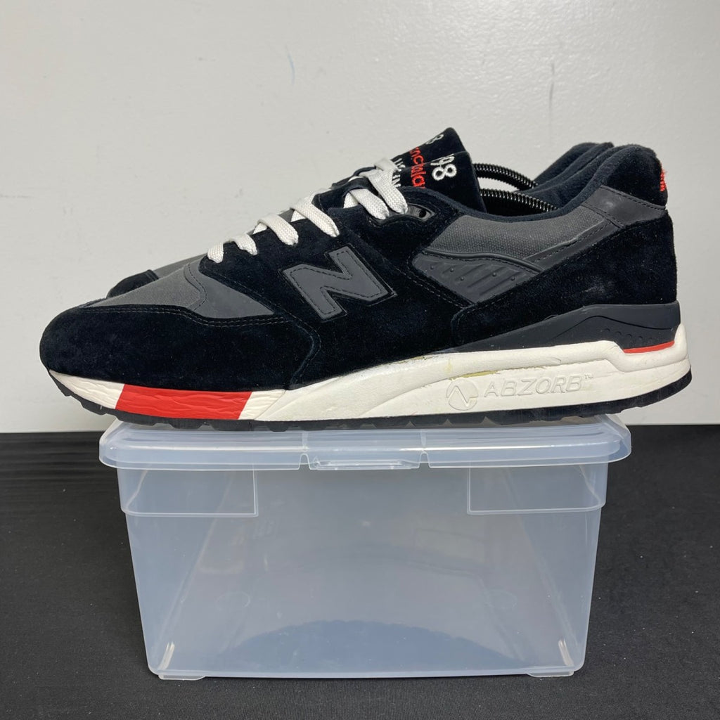 New Balance 998 Kithstrike Black Red 13 (Moderately Worn Pre-Owned)New BalanceBlack/Red - Image 3