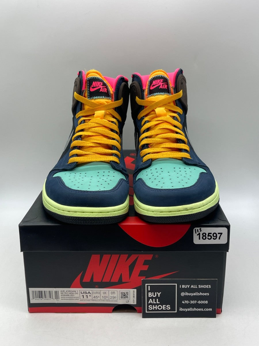 Jordan 1 Retro High Tokyo Bio Hack 11.5 (Lightly Worn Pre-Owned) - Image 2