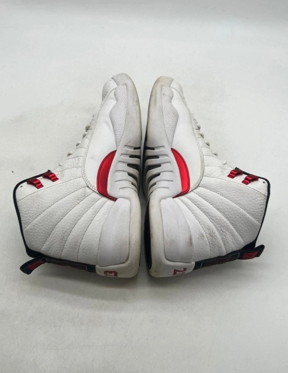 Jordan 12 Retro Twist 11 (Heavily Worn Pre-Owned)JordanWhite/Black-University Red - Image 8