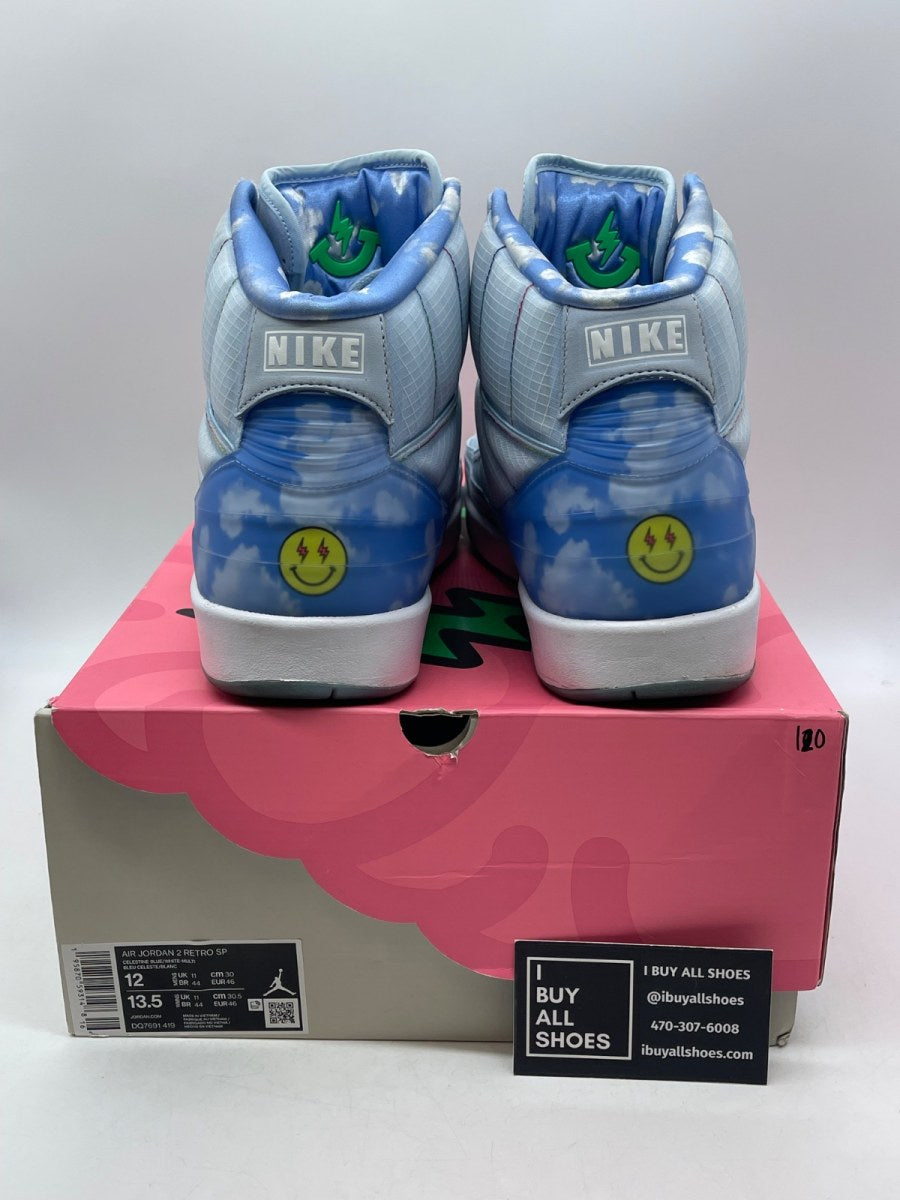 Jordan 2 Retro J Balvin 12 (Moderately Worn Pre-Owned) - Image 3