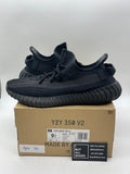 adidas Yeezy Boost 350 V2 Onyx 9.5 (Moderately Worn Pre-Owned) - Image 1