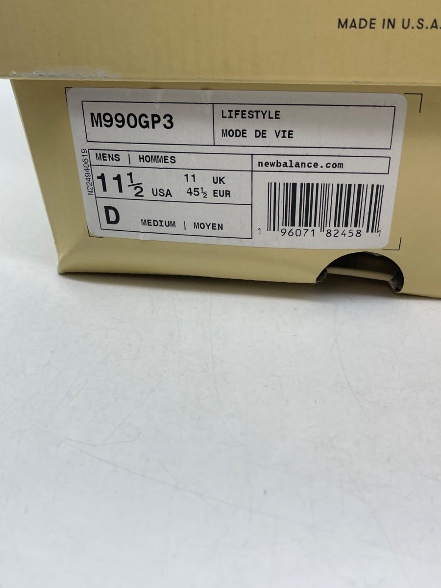 New Balance 990v3 MiUSA Teddy Santis Green Purple 11.5 (Moderately Worn Pre-Owned)New BalanceGreen/Purple - Image 9