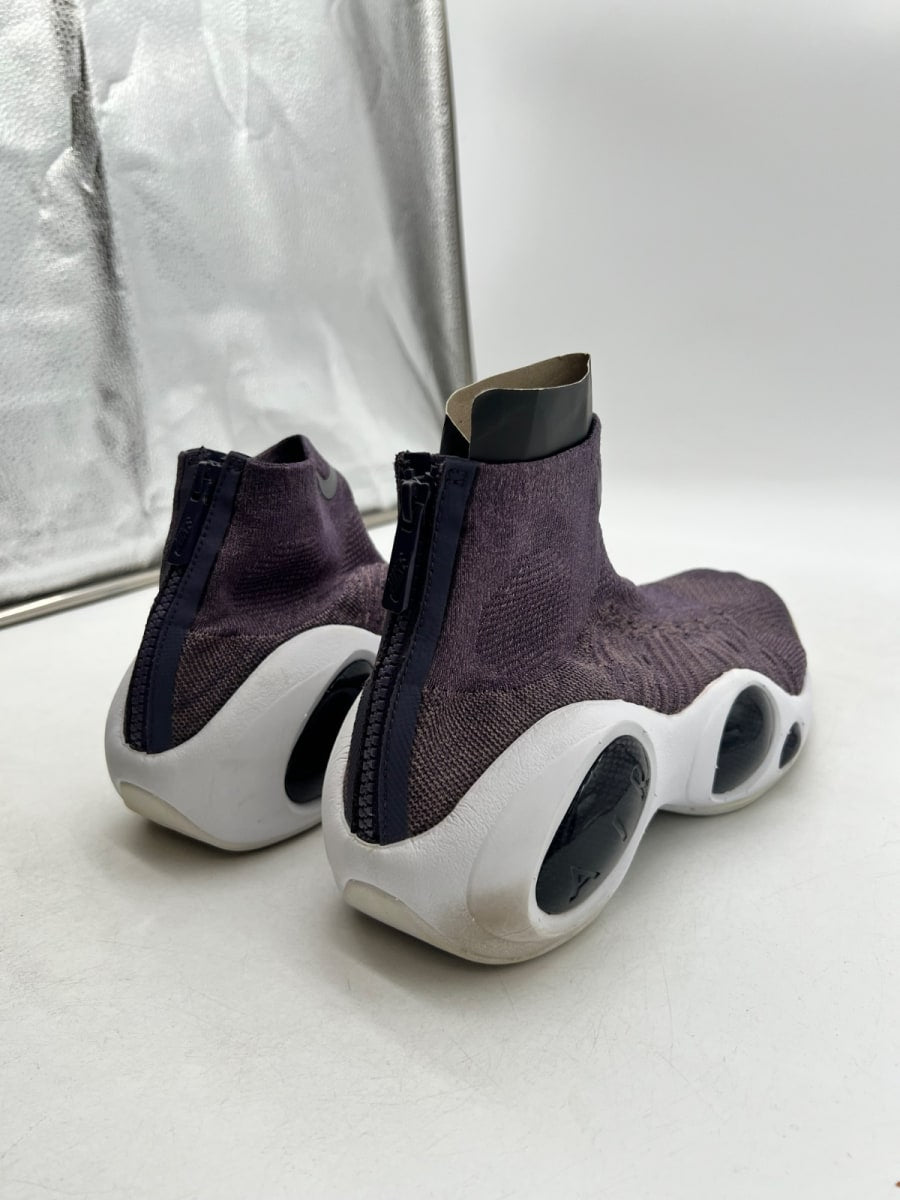 Nike Flight Bonafide Plum 10.5 (Lightly Worn Pre-Owned)NikeTaupe Grey/Dark Raisin - Image 3