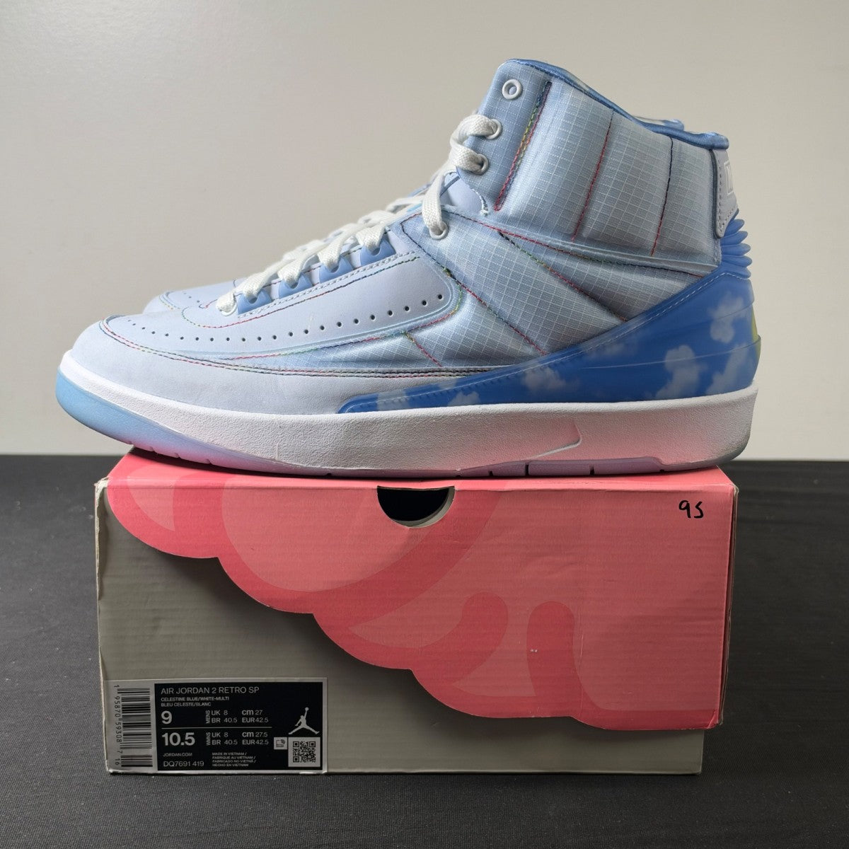 Jordan 2 Retro J Balvin (Size 9) - Image 3