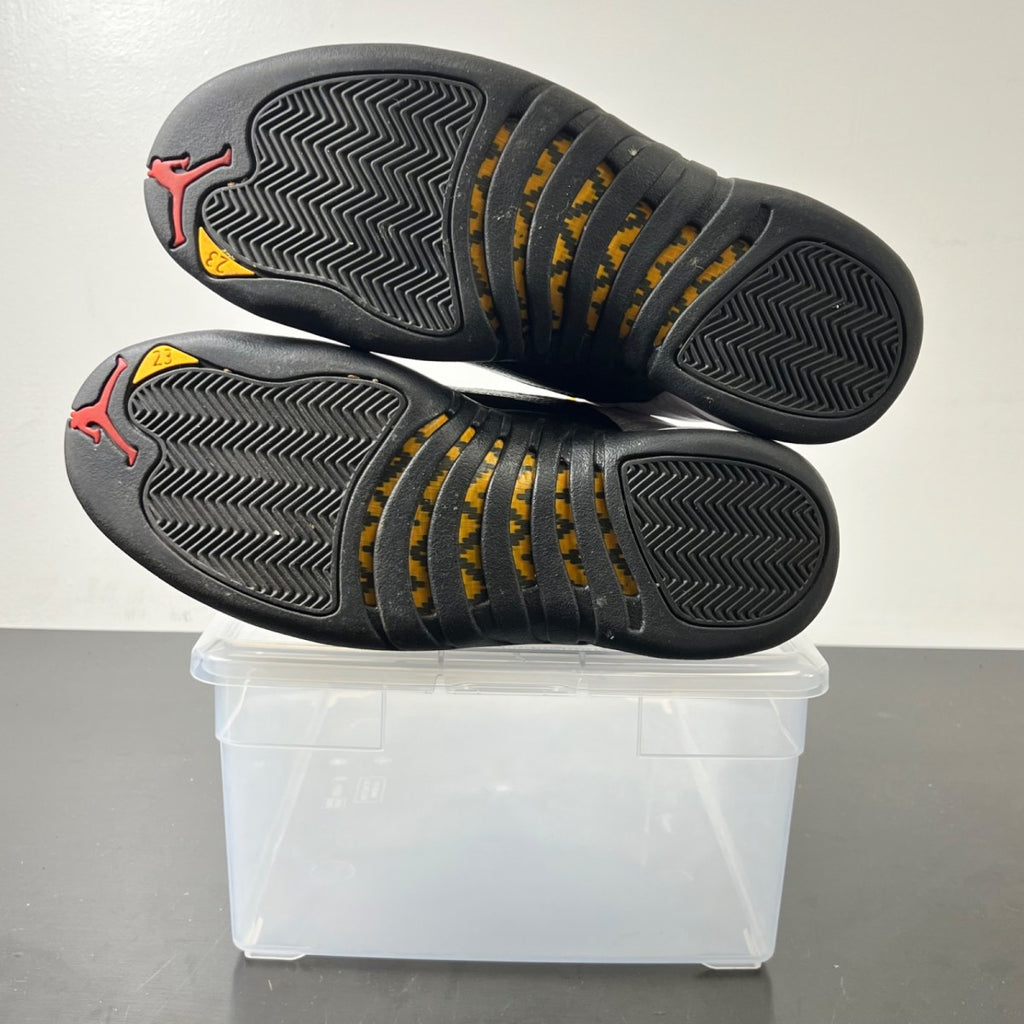 Jordan 12 Retro Taxi (2013) 9.5 (Moderately Worn Pre-Owned)JordanWhite/Black-Taxi - Image 5