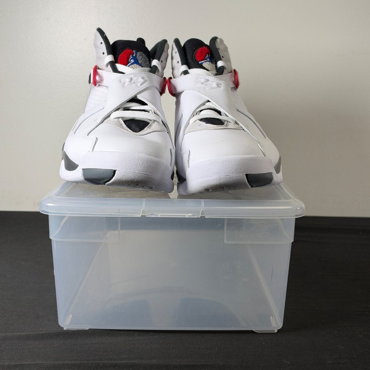 Jordan 8 Retro White True Red (2025) (Size 14) - Image 2