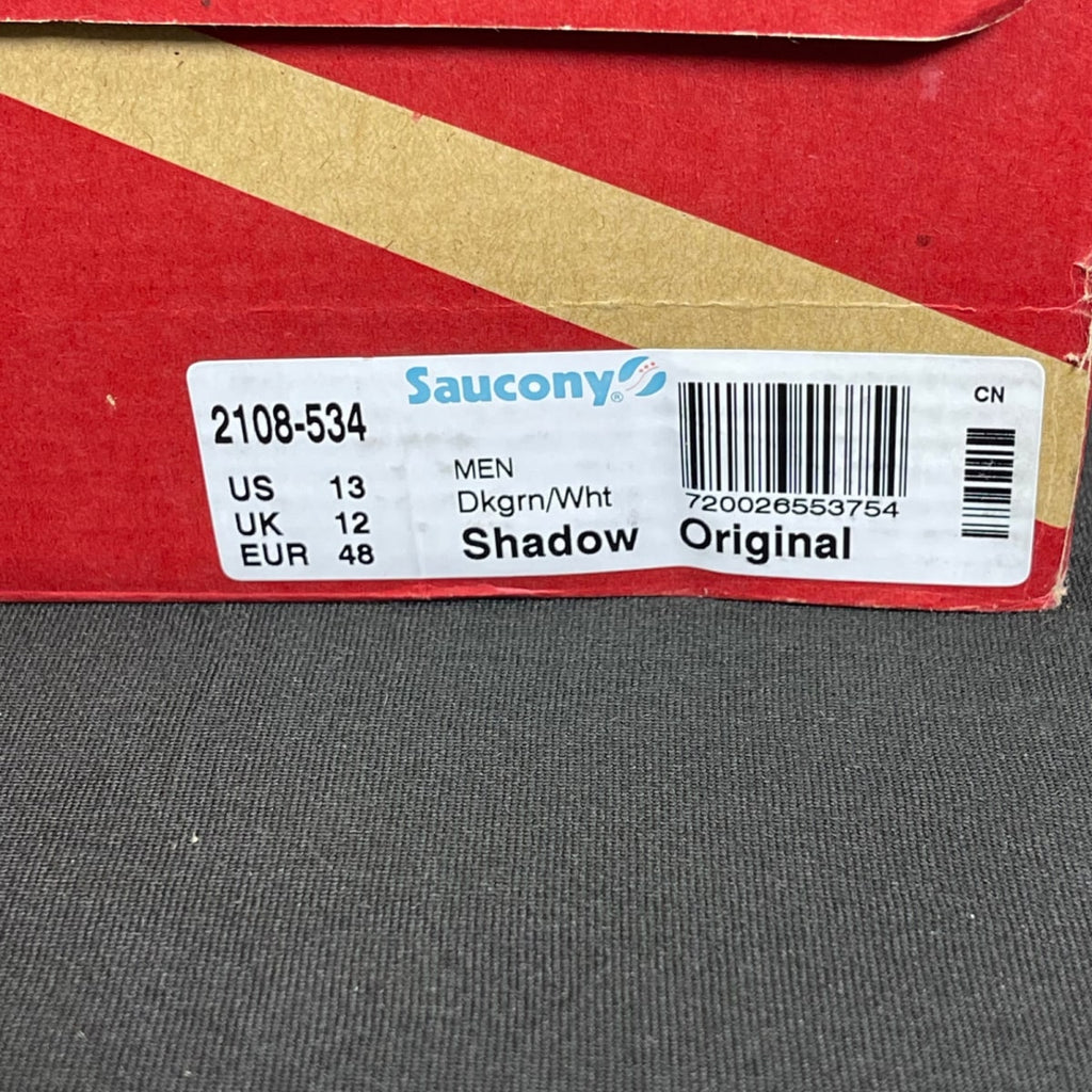 Saucony Shadow Original 'Dark Green' 13 (Moderately Worn Pre-Owned)Saucony - Image 7