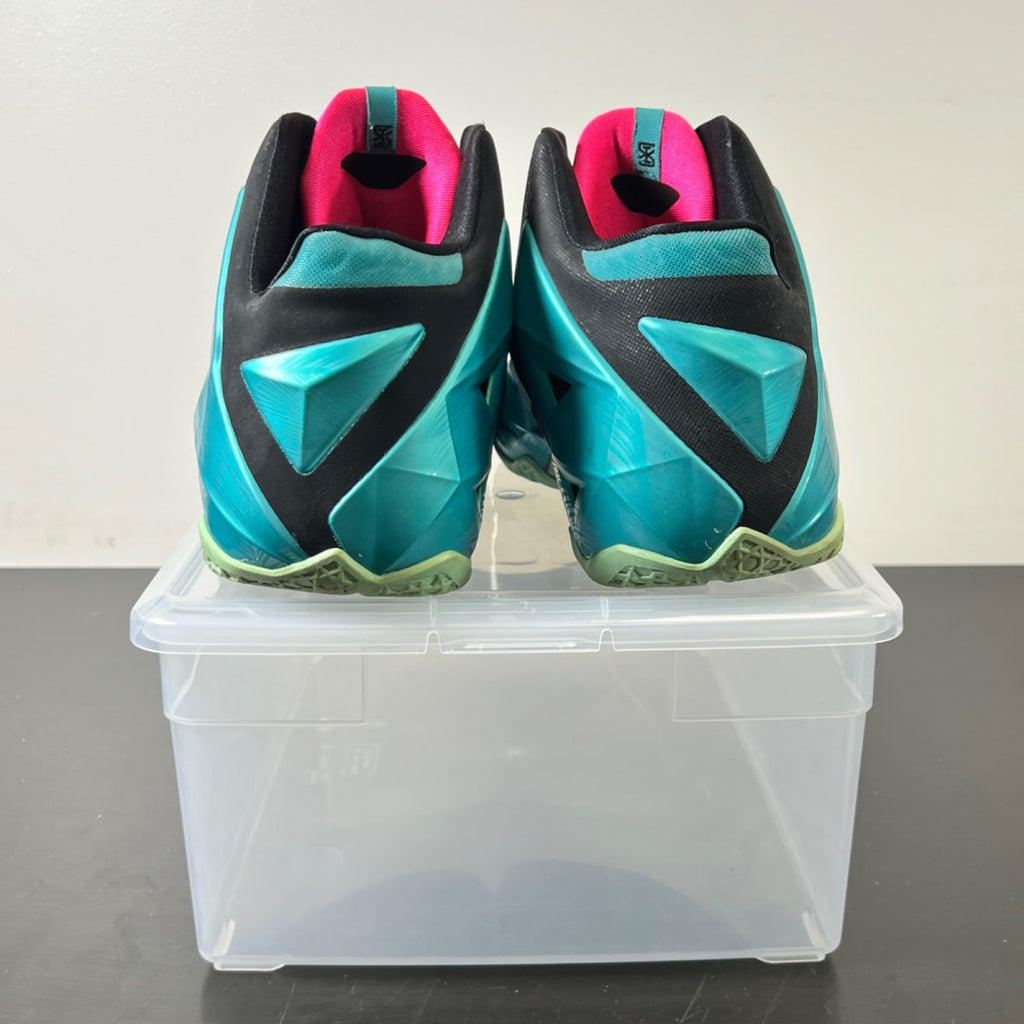 Nike LeBron 11 South Beach 12 (Lightly Worn Pre-Owned)NikeTurquoise/Black-Mint - Image 4