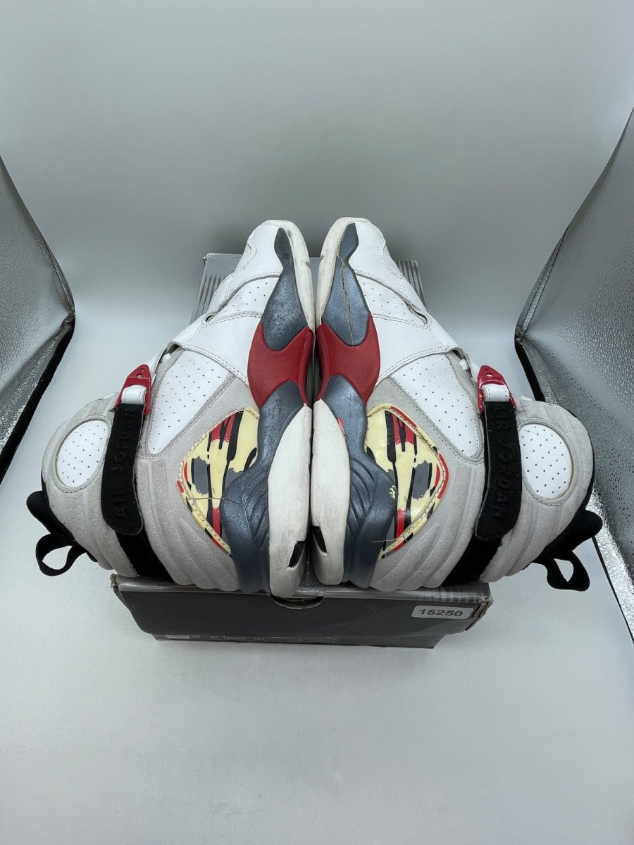 Jordan 8 Retro Bugs Bunny (2003) 11.5 (Moderately Worn Pre-Owned)JordanBugs Bunny White/Black-True Red - Image 6