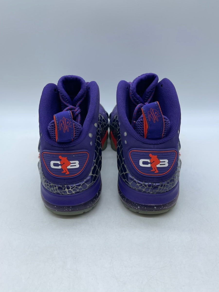 Nike Barkley Posite Max Suns 10.5 (Moderately Worn Pre-Owned)NikeCourt Purple/Team Orange - Image 3