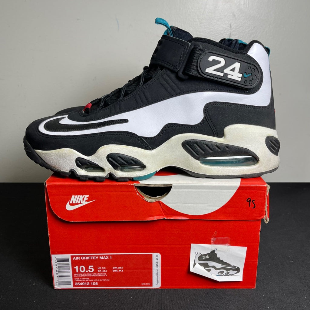 Nike Air Griffey Max 1 White Freshwater (2016) (Size 10.5) - aux