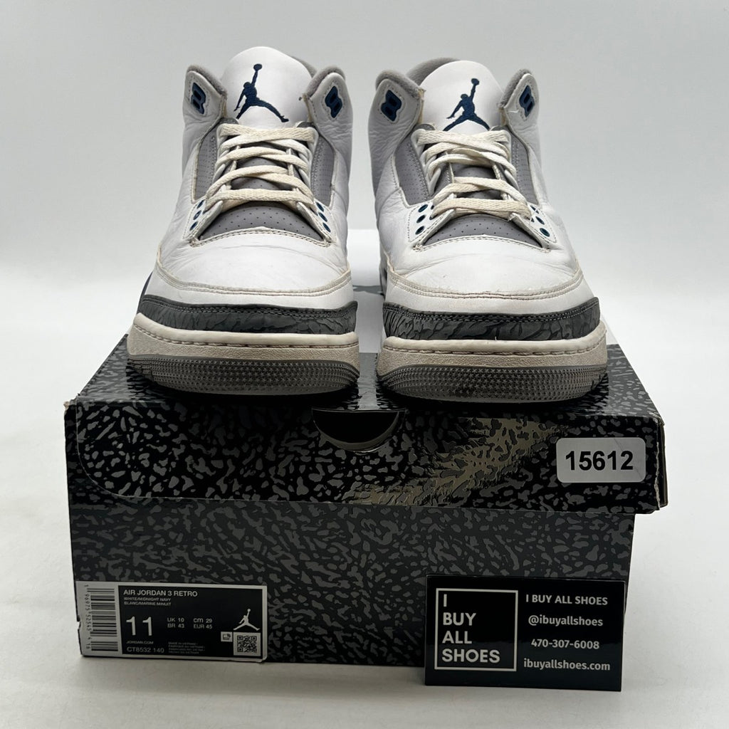 Jordan 3 Retro Midnight Navy - Image 2